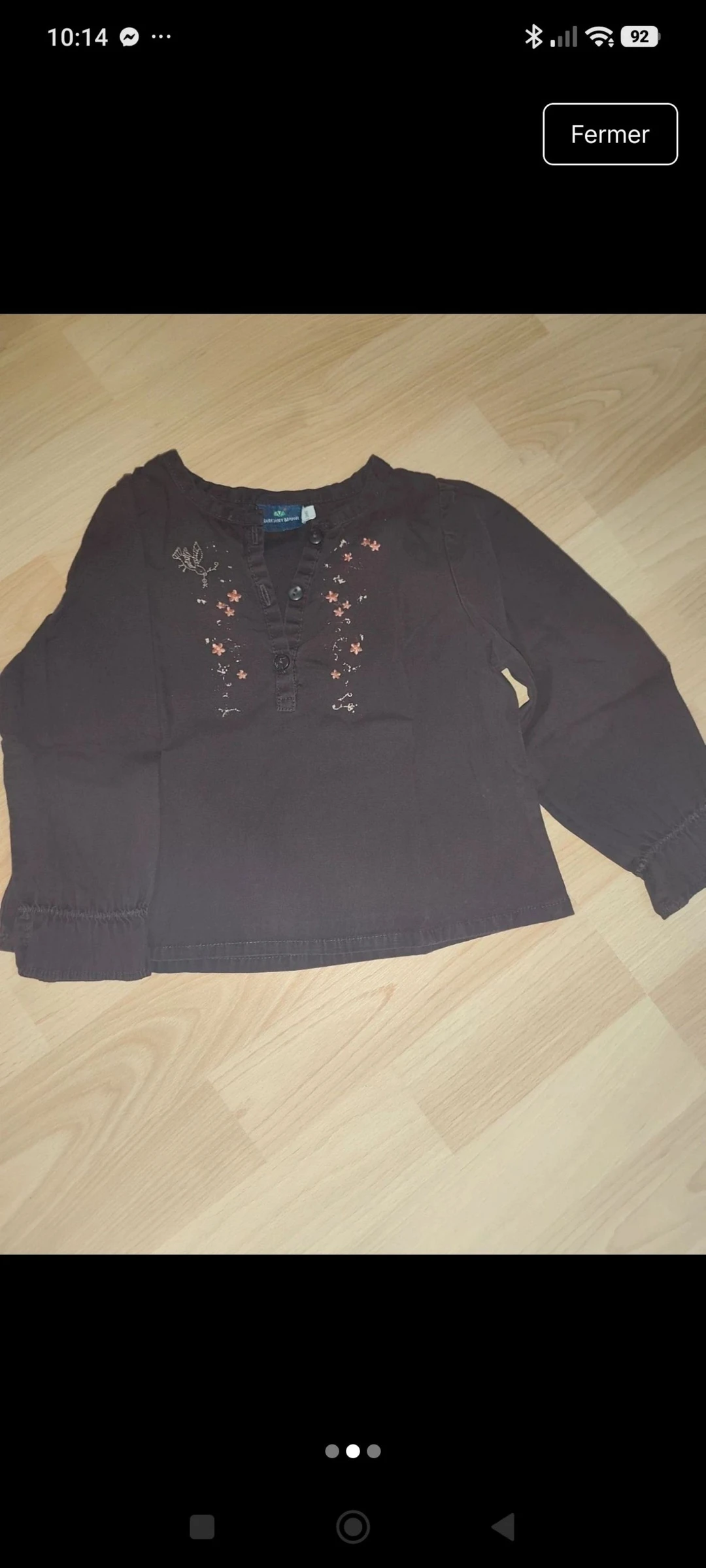 Haut manches longues 2 ans